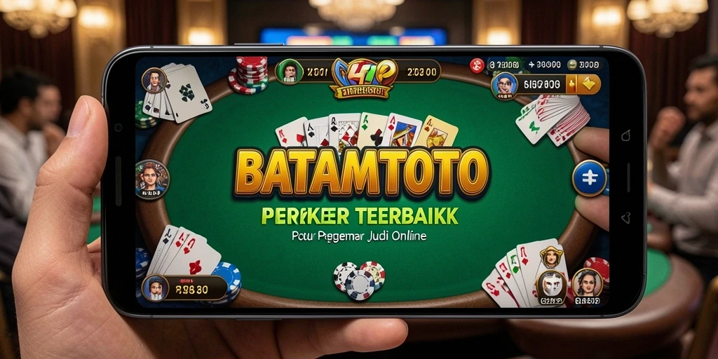 Tampilan menarik gameplay Poker di BATAMTOTO.