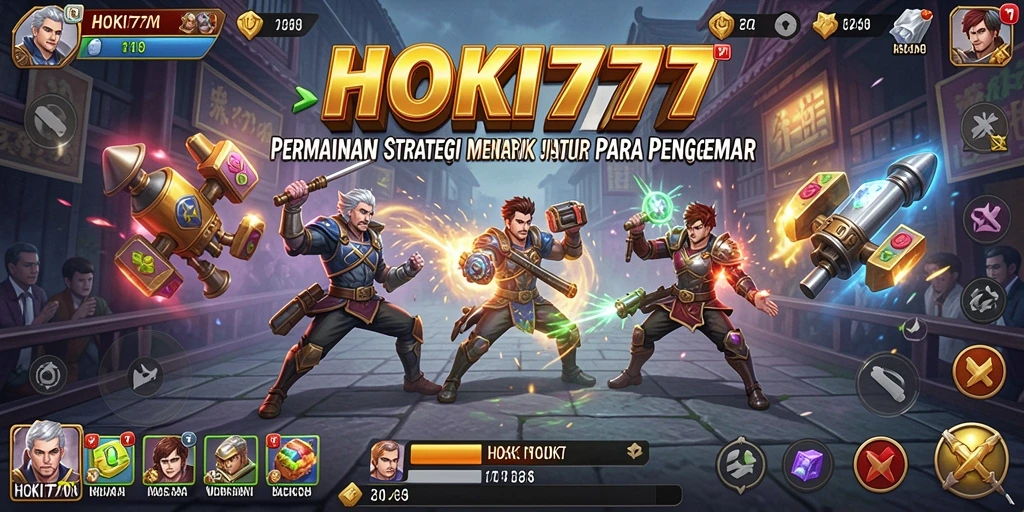 Tangkapan layar HOKI777 menampilkan gameplay strategi yang mendebarkan.