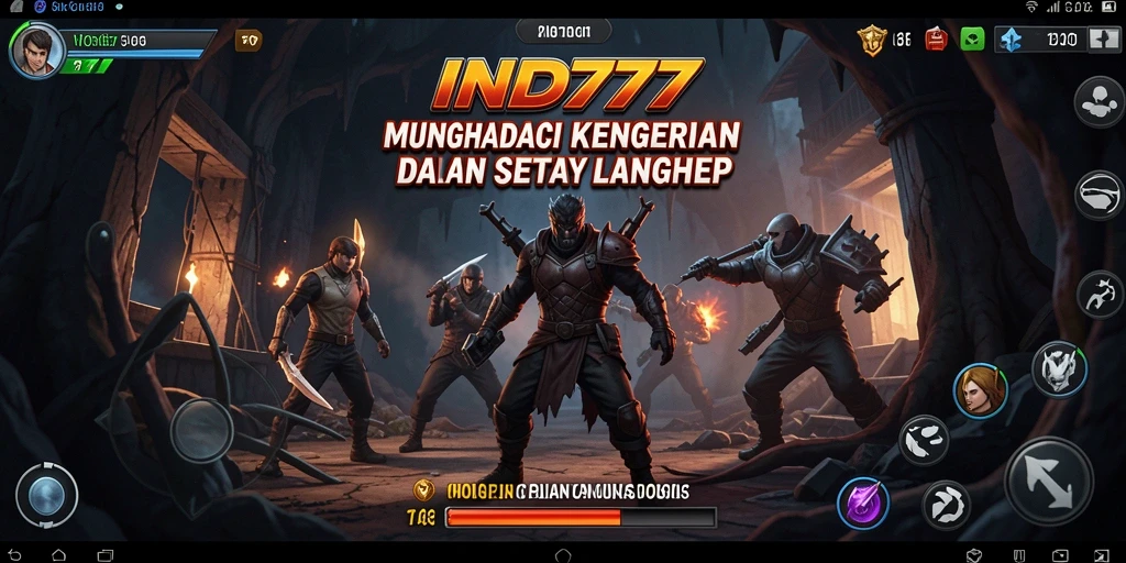 Screenshot IND777 menampilkan gameplay yang penuh ketegangan dan elemen horor.