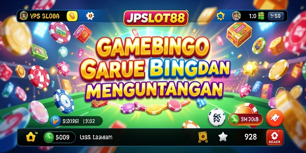 Tampilan menarik Gameplay Bingo JPSLOT88 yang seru.