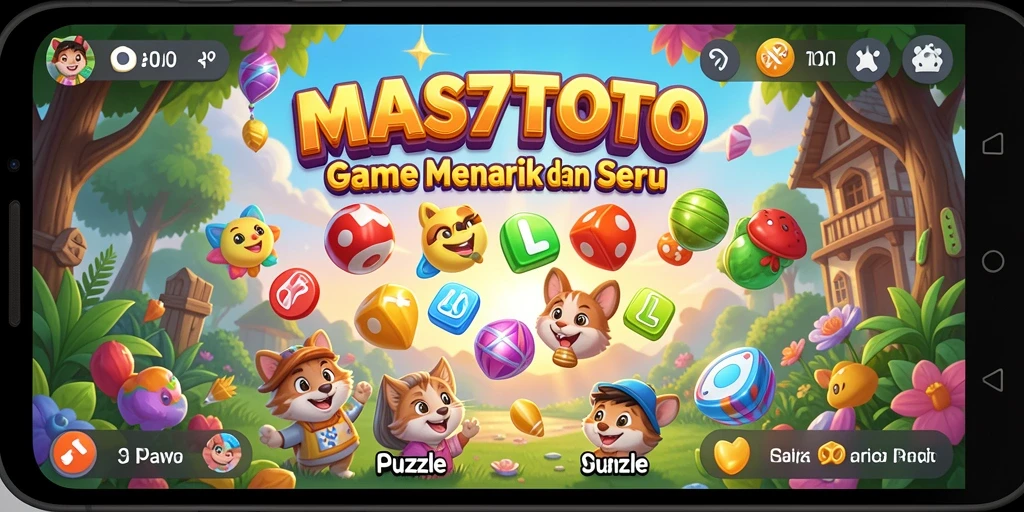 Screenshot gameplay <strong>MAS77TOTO</strong> menampilkan tantangan Puzzle yang seru dan menantang.