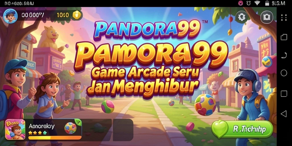 Tampilan gameplay seru dari PANDORA99 yang penuh aksi.