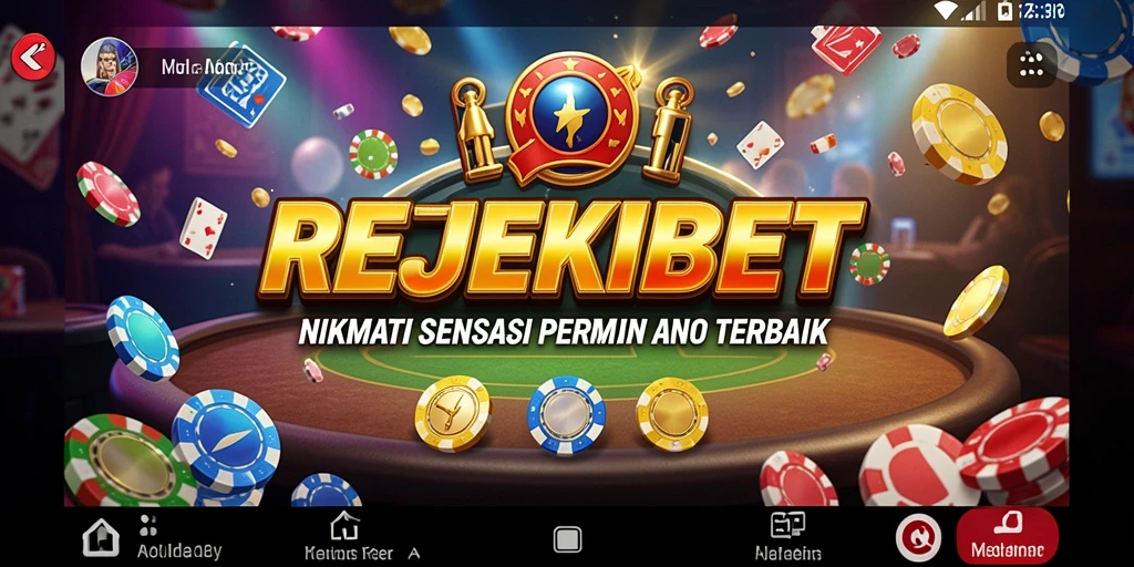 Tampilan gameplay REJEKIBET yang menarik dan interaktif.