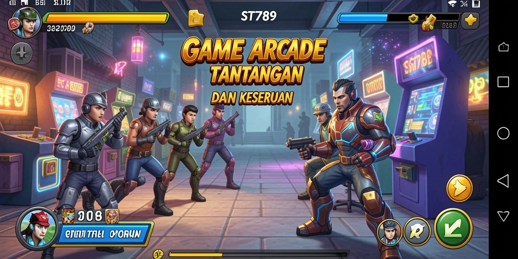 Tampilan gameplay ST789 yang menarik dan dinamis.