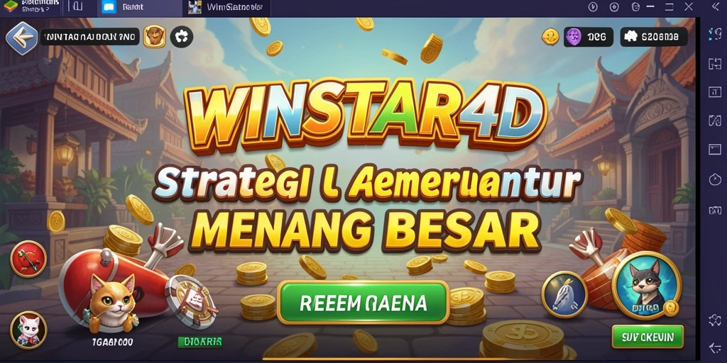 Tampilan gameplay <strong>WINSTAR4D</strong> yang menegangkan dan strategis.